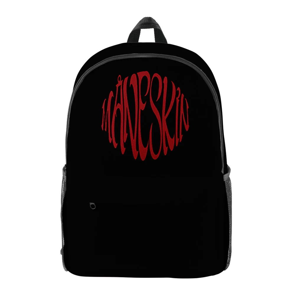 Luxury Novelty Cool Classic Maneskin pupil Bookbag Notebook Backpacks 3D Print Oxford Waterproof Boys/Girls Travel Backpacks