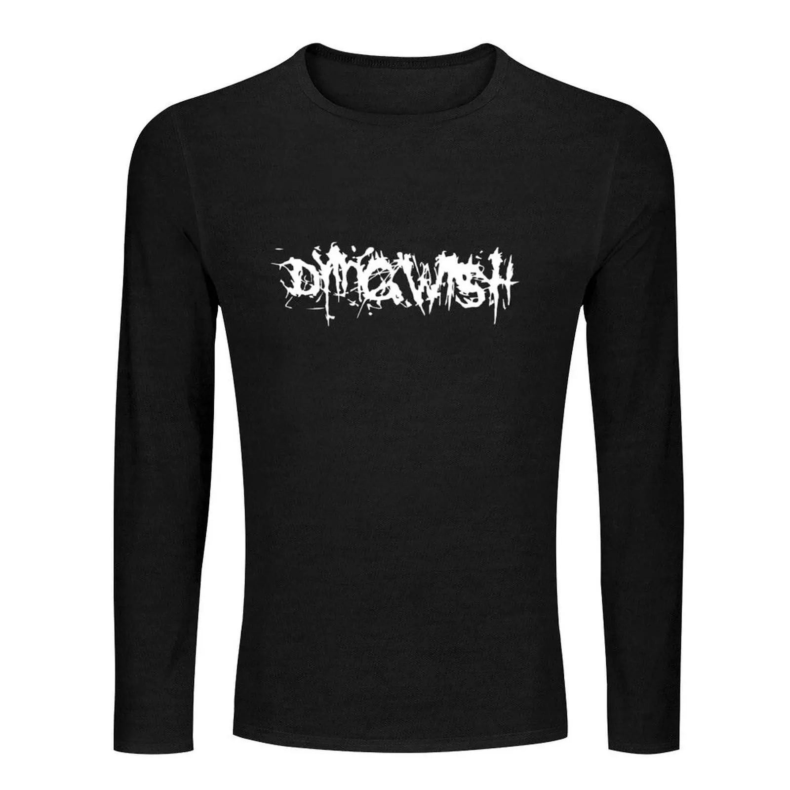 Dying Wish Fan-Made Band Logo Long T-Shirt sports fan t-shirts vintage t shirt sublime t shirt t shirts for men cotton