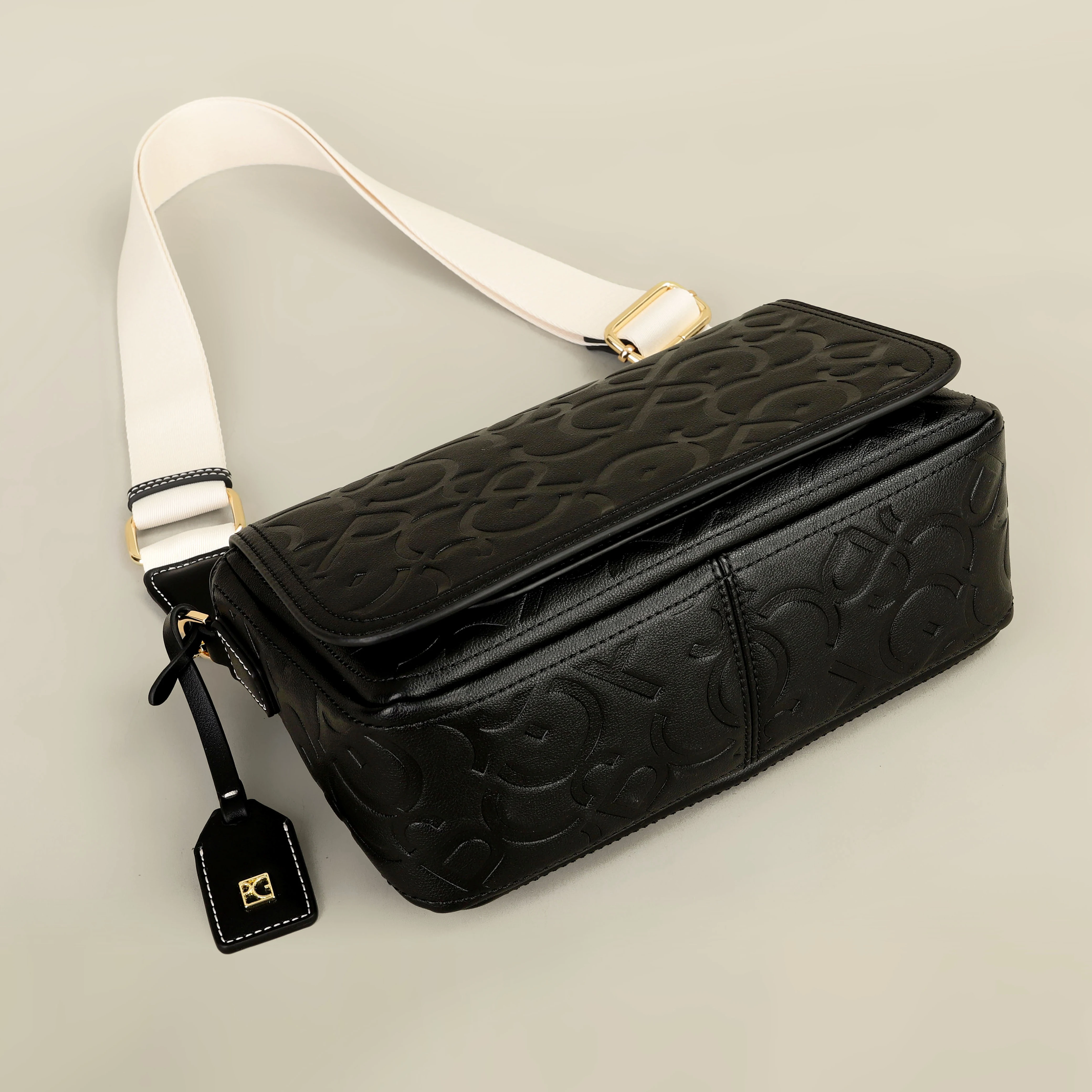PG 2026 Klassische Retro Damen-Schultertasche aus Leder, Multifunktionales Old-School-Design, Klassische Umhängetasche – Detail 9