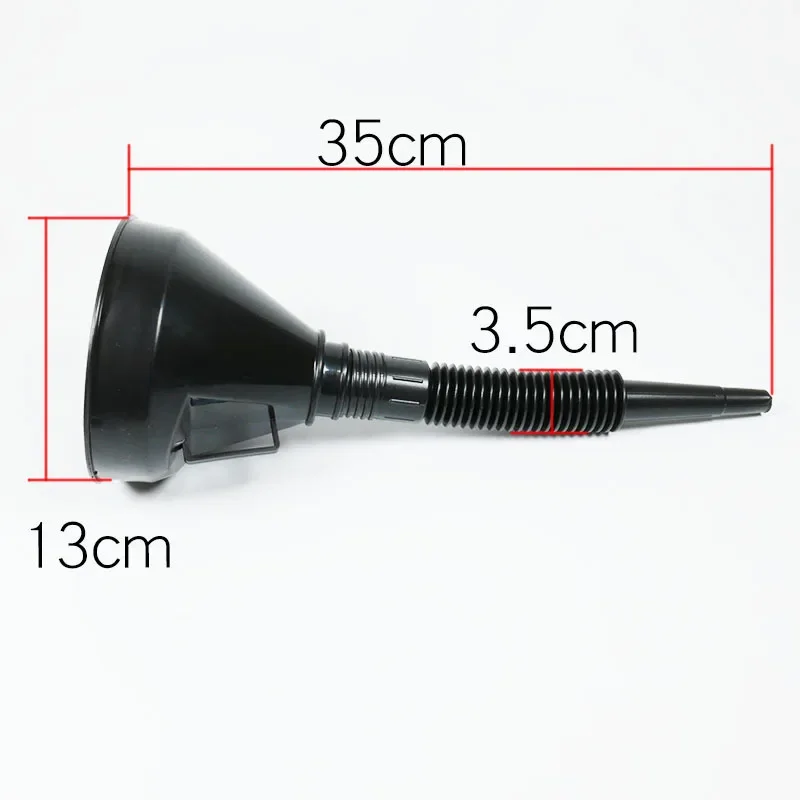 1Pcs Pour Diesel Gasoline Car Truck Car Styling with Spout Pipe Motorcycle Filled Universal Car Repair Tool Oiler Filter Funnel