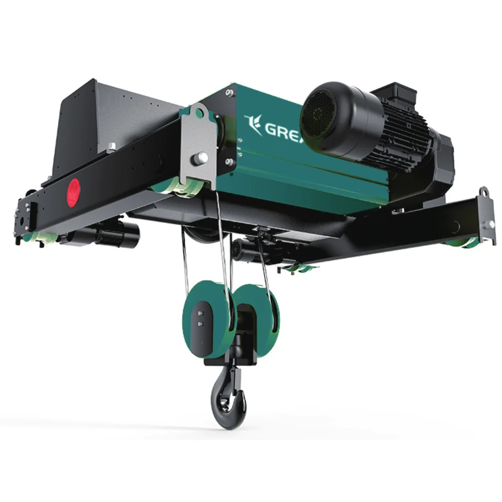 

High Performance Customizable Voltage Electric Wire Rope Hoist Smooth Operation Motor Core Component for Double Girder Crane