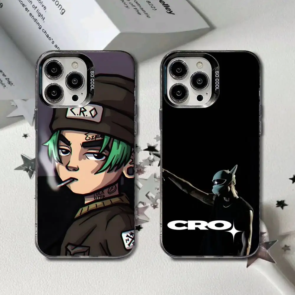 

C-Cro Easy Mixtape Phone Case For iPhone 16,15,14,13,12,11,8,7,Pro,Max,Plus,Mini,XS,SE Black Matte Hard