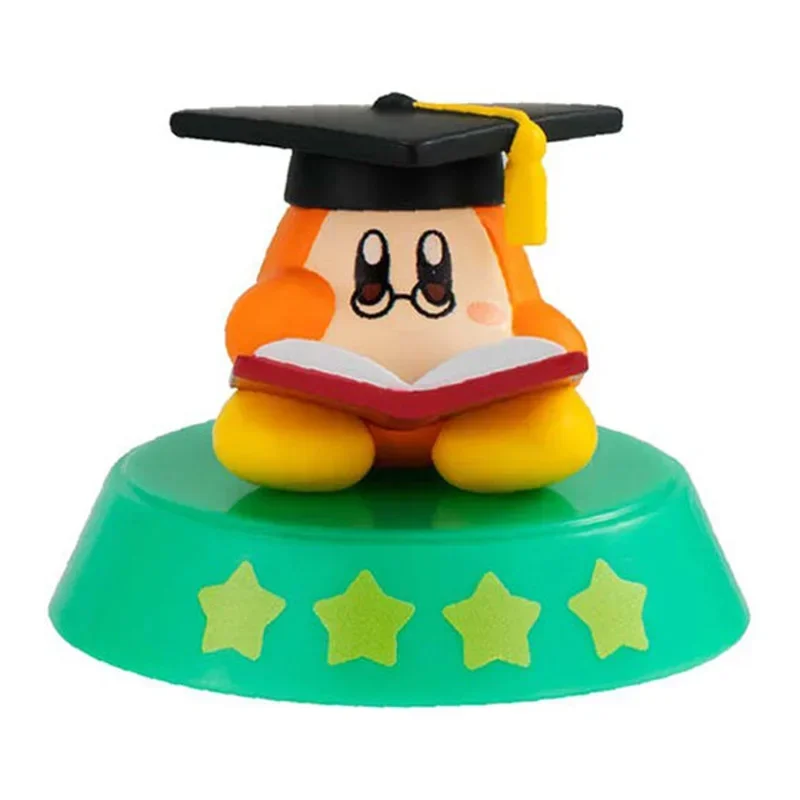 BANDAI genuino Gashapon Kirby figura de Anime Kirby Elfilin Waddle Dee Discovery 2 figuras de acción de juguete para niños regalo de Navidad