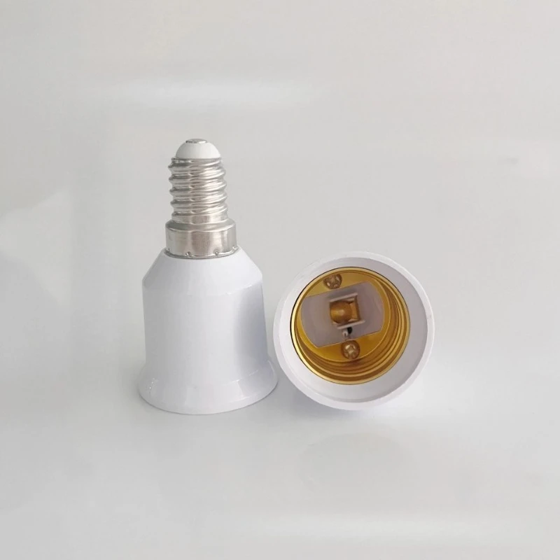 E14 to E27 Fireproof Lamp Holder Converter Socket Base 220V Light Bulb Adapter Conversion Lighting Accessories