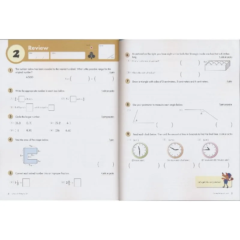 Kumon Math Workbooks Geometry & Measurement