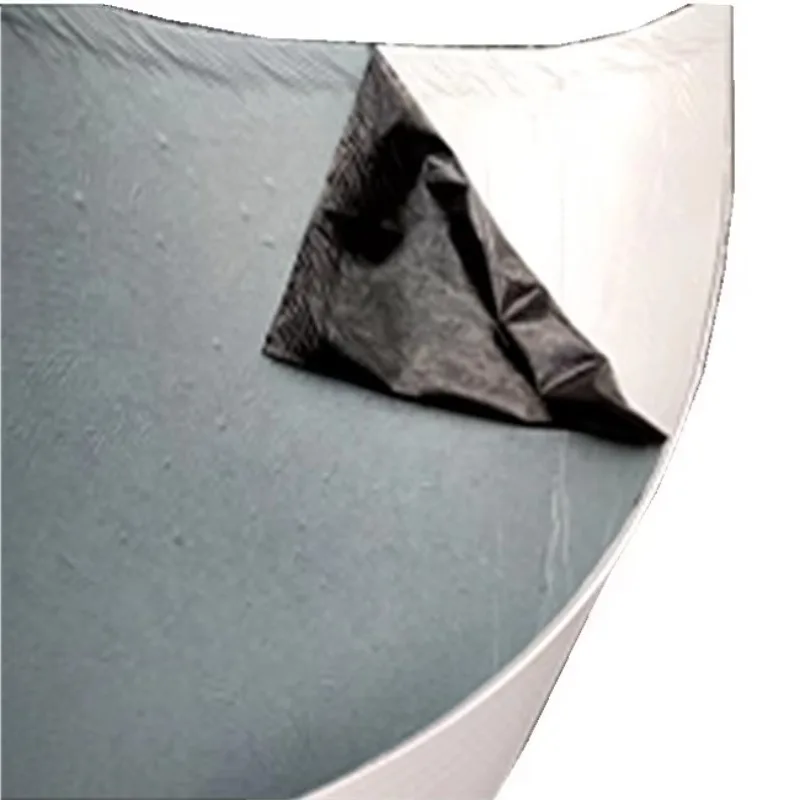 TPO Self Adhesive Black Butyl Adhesive Roofing Waterproofing Membrane/Roll-10x10cm Sample Link
