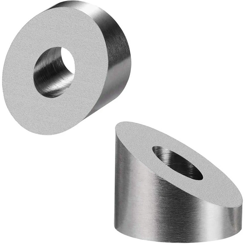 

T316 Stainless Steel 1/4 Inch 30 Degree Angle Beveled Washer For 1/8 Inch To 3/16 Inch Deck Cable Railing Kit(30 Pcs)