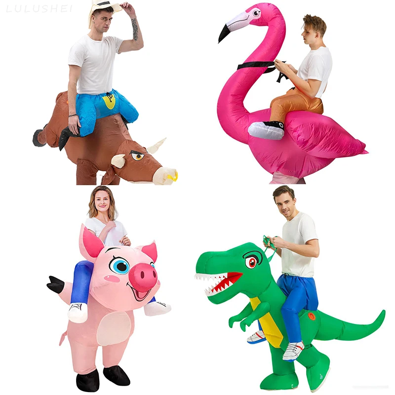 

Halloween Cosplay Handstand Clown Inflatable Costume Funny Blow Up Animal Party Dress Clothes Funny Suits For Adult Stage Wear