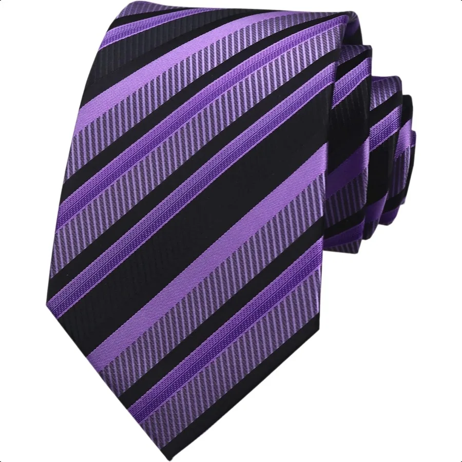 

Men's Plaid Check Stripe Ties Pattern Business Formal Designer Neckties
