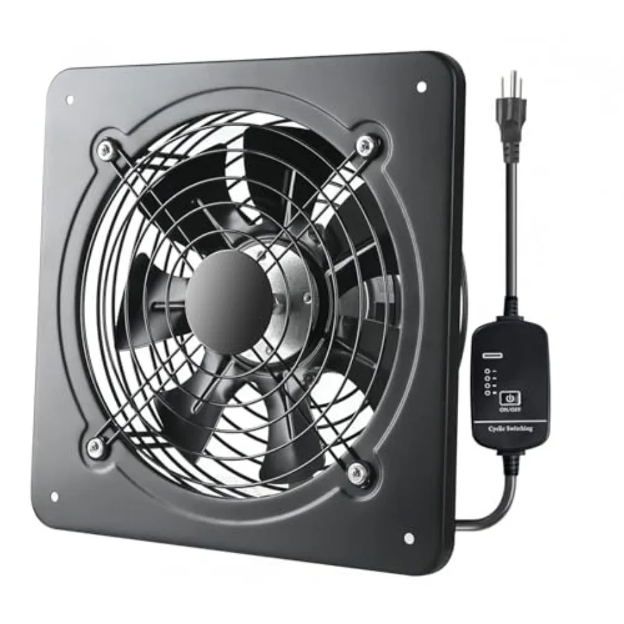 

Window and Wall Mounted Exhaust Fan 720 CFM High Speed Ventilation Fan 1460 RPM dustrial Extractor Fan with Adjustable Speed fo