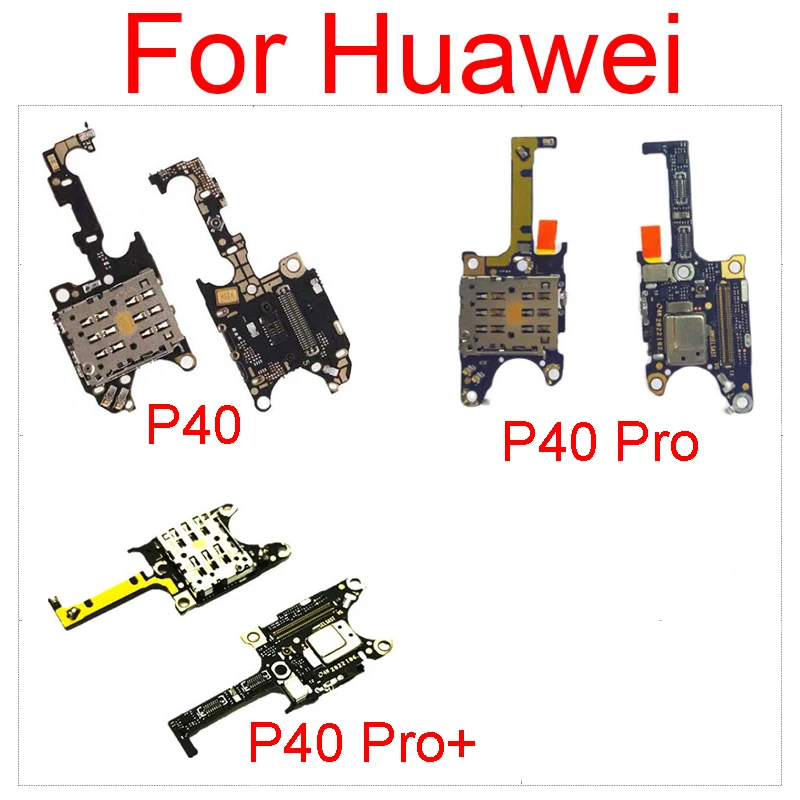 

Держатель для SIM-карты, тестовая плата с гибким кабелем телефона для Huawei P40/P40 Pro/P40 Pro+, запасные части