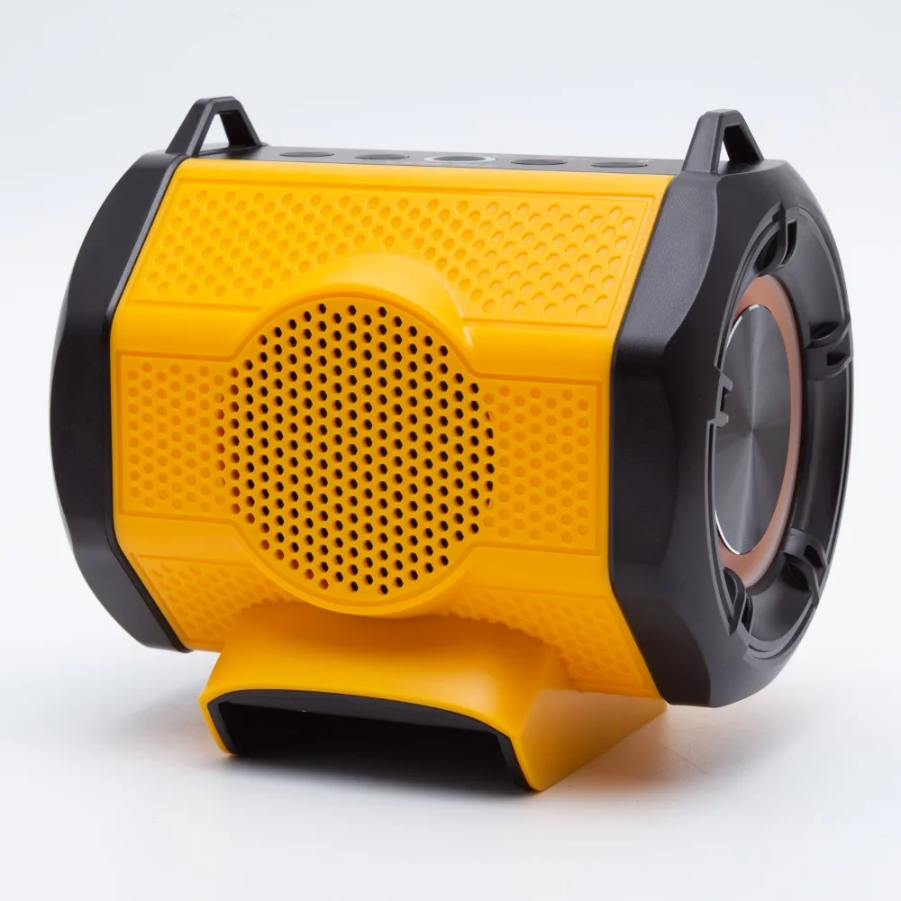 Cordless Portable Bluetooth Speaker With USB Type-C Port For Charging for Dewalt 18V Battery Power Supply, (No Battery)