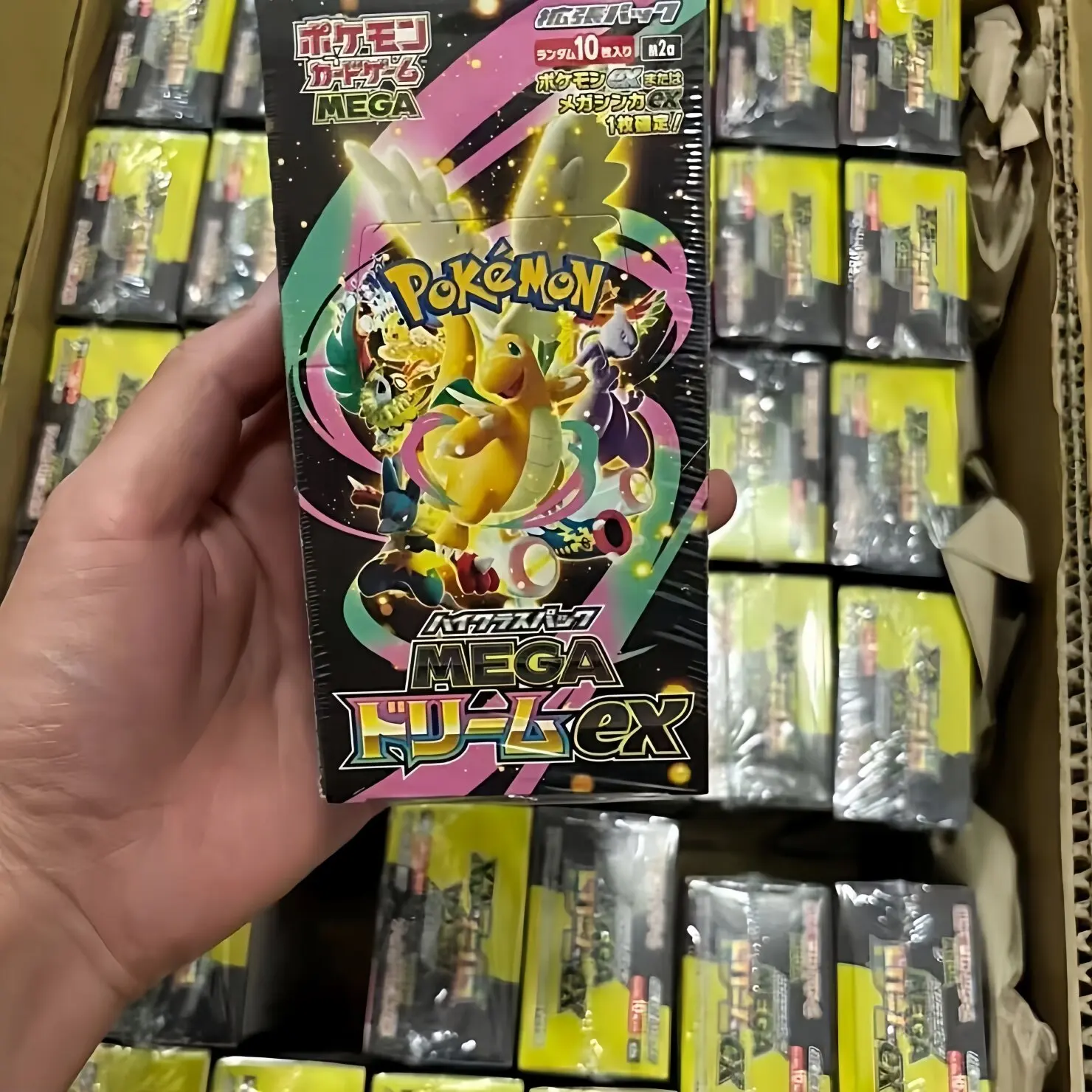 

Original Pokemon Ptcg Ex Mega Evolution Collectible Trading Cards Booster Pack M2a Dream Ex Inferno Series toyS Hobby Collectors