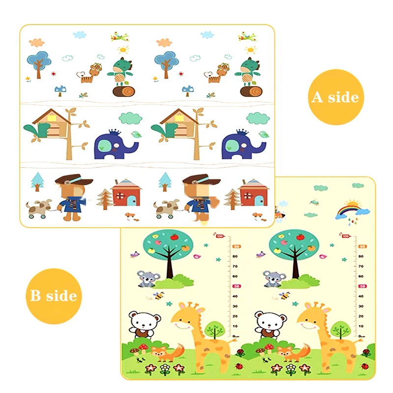 1cm XPE Umwelt Freundliche Dicken Baby Krabbeln Spielen Matten Klapp Matte Teppich Spielen Matte für kinder Sicherheit Matte teppich Playmat