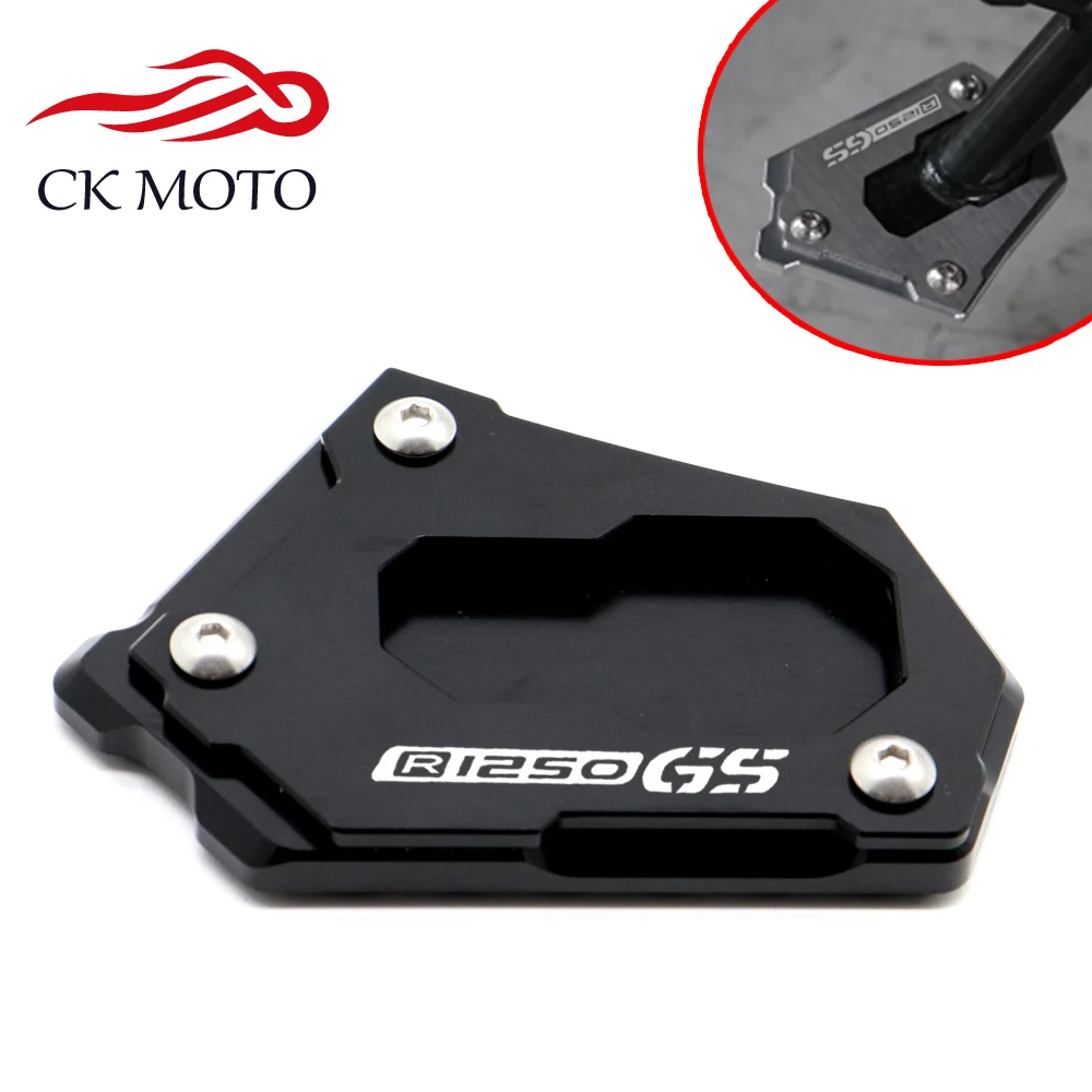 Kickstand Foot Side Stand Extension Pad Support Plate Cover Motorcycle For BMW R1250GS HP R 1250GS 1250 GS R1250 GSA 2020