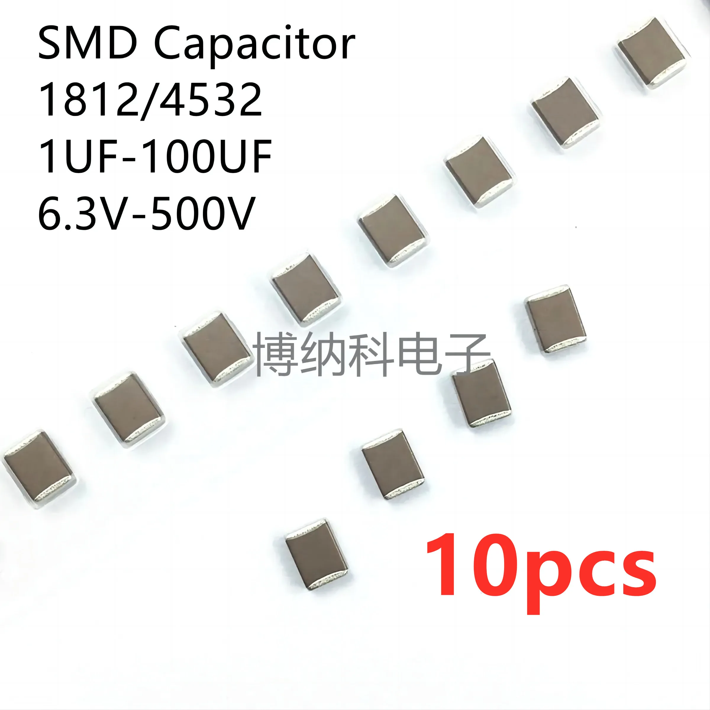 Puzzles SMD Itor, 10 pièces, 1UF, 2.2UF, 4.7UF, 10UF, 22UF, 47UF, 100UF, 10V, 16V, 25V, 35V, 50V, 63V, 100V, 200V, 500V, X7R, X5R, ± 10% = K ± 20% =