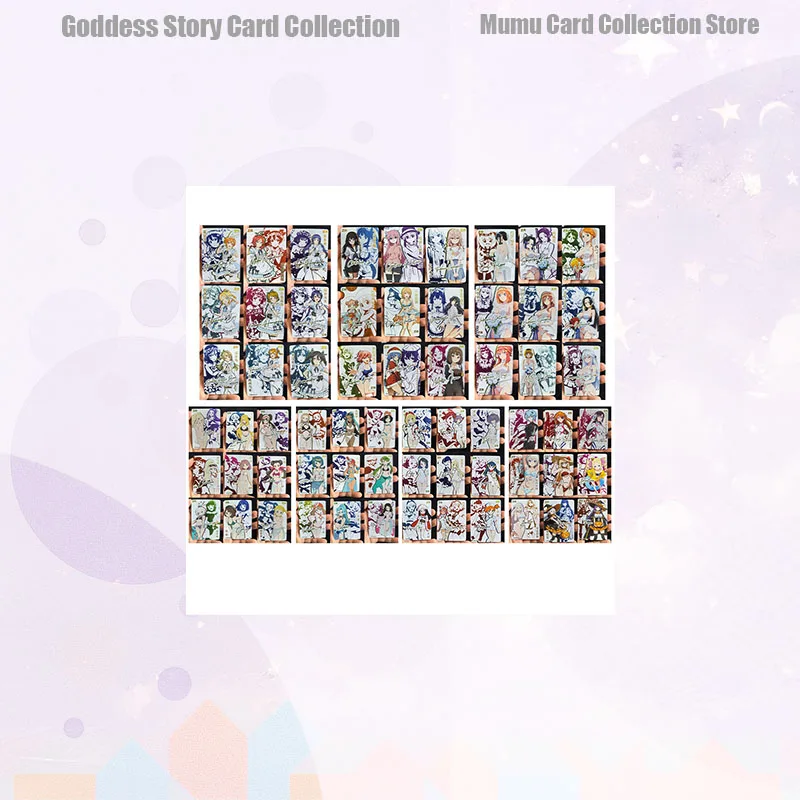 Tarjetas Coleccionables de Anime Japonés Goddess Story ZR: Gotoh Hitori, Kamisato Ayaka, Sonoda Umi, Hanayo Koizumi, Yazawa Rin, Hoshizora