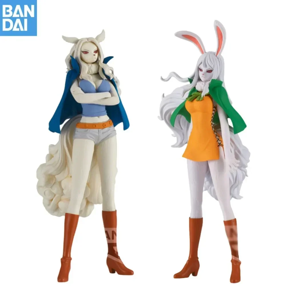 

Bandai Original BANPRESTO ONE PIECE DXF Carrot Wanda Wano Country 17CM Vol.9 Vol.10 Anime Figure Action Figures Model Toys Gift