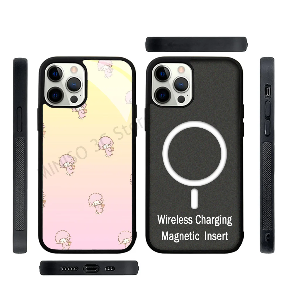 

Kawaii My Sweet Piano Phone Case Strong Magnetic For IPhone 15 14 13 Pro Max 11 12 Mini For Magsafe