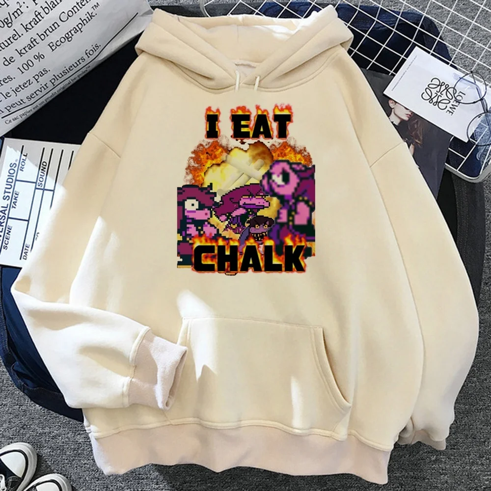 Deltarune sweatshirt women anime sweatshirt japanese anime 2026 ladies clothes cutecore Female Sport Coat