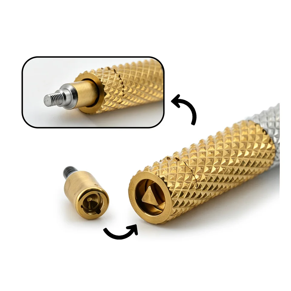 10Pcs Dental Implant Locator Abutments Compatible With Adin Internal Hex Titanium Overdenture Attachment Male Retentive Caps Set