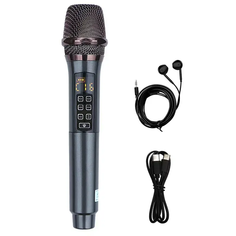 Voice K6 Sound Card Microphone Built-in Sound Card for Youtube Tiktok Podcast Live Streaming