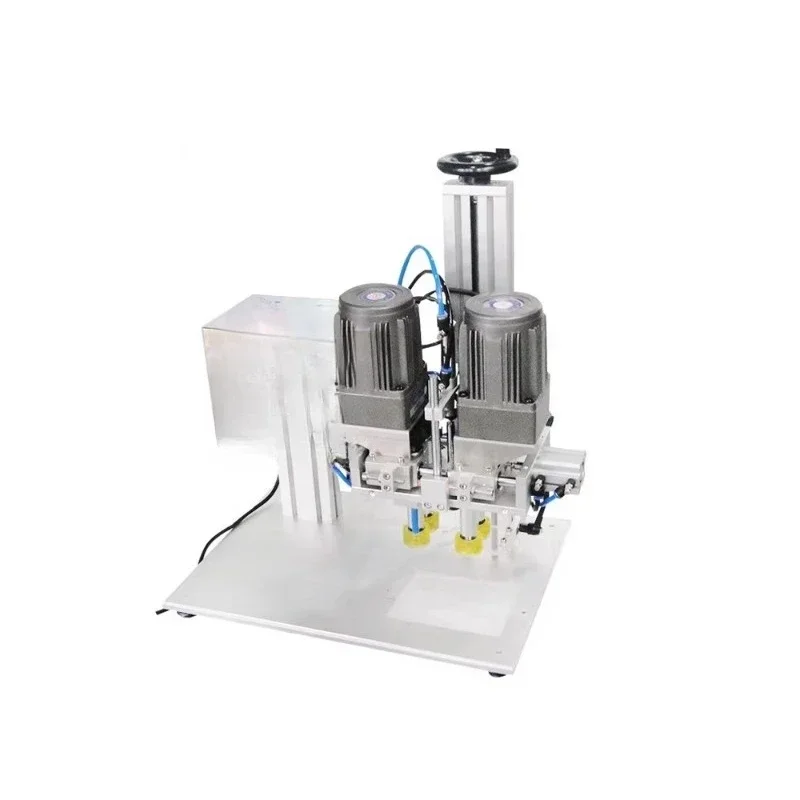 Small desktop pneumatic metal capping machine plastic bottle capping machine
