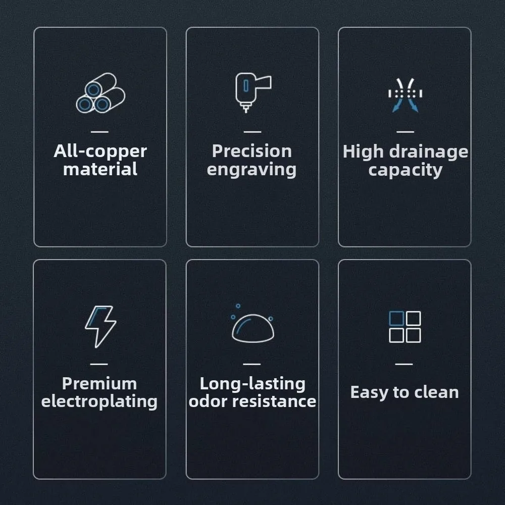 

Flip Plate Type Basin Drain Device Rust-proof Anti-odor Sink Stopper Rapid Drainage Anti-Clogging Sink Strainer Washbasin