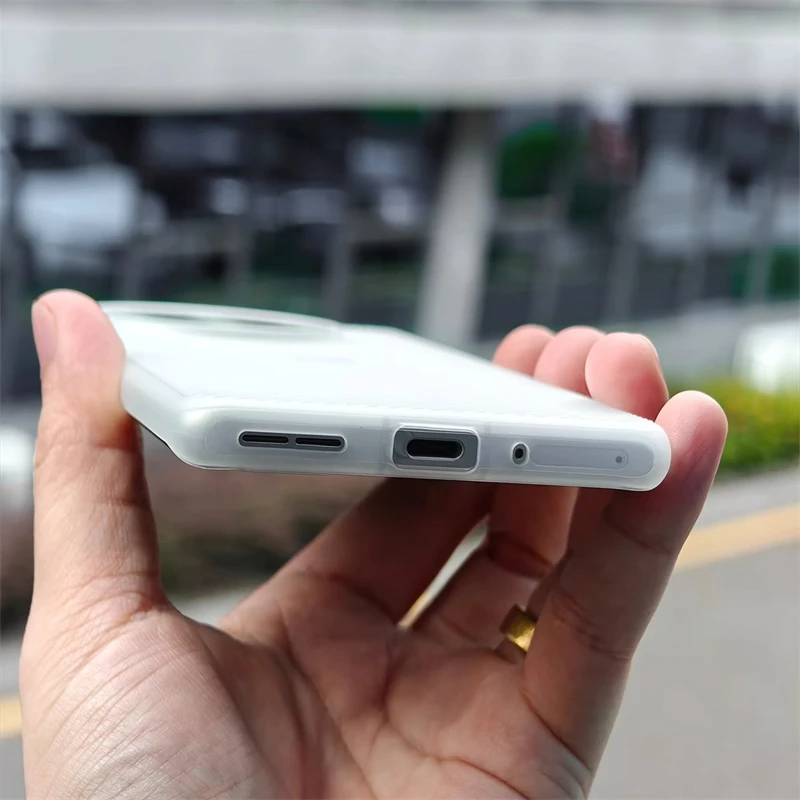 Case For OnePlus ACE3 Pro Case Matte Clear PP Silicone Phone Cover For One Plus ACE 3 Pro 5G Slim Thin Simple Stylish Bumper
