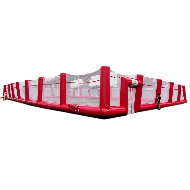 ملعب كرة قدم قابل للنفخ من المصنع للبيع، ملعب رياضي قابل للنفخ، ملعب كرة قدم محمول