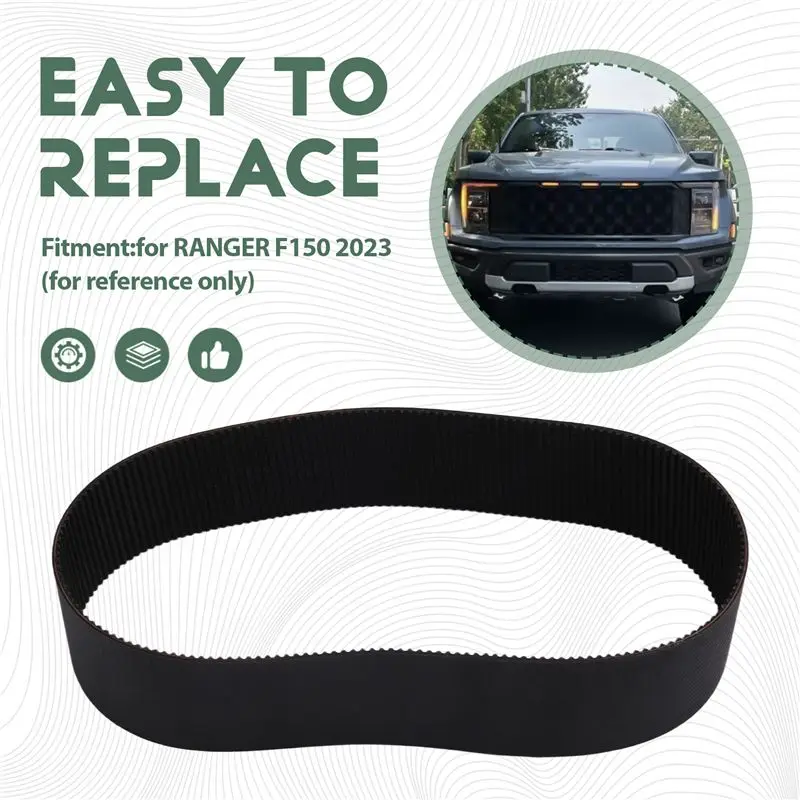A22E-38283729 Car Electric Steering Rack Belt For Ford RANGER F150 2023 374-34-1.5-5° Pinion Gear Belt Auto Accessories