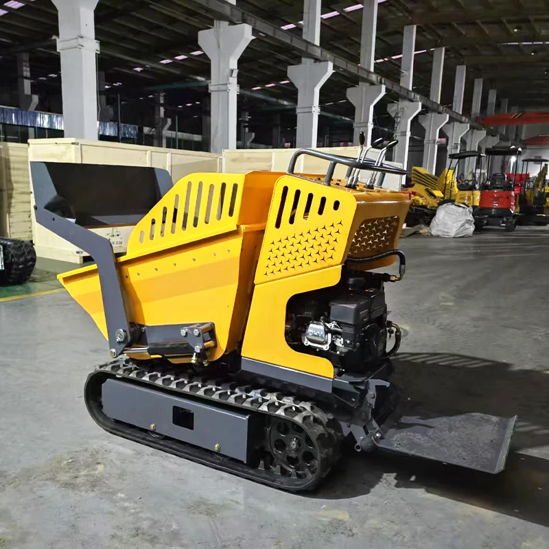 All Terrain Mini Dumper Dump Truck Crawler Small Rubber Crawler Transport Truck Mini Tracked Dumper With CE EPA EURO5