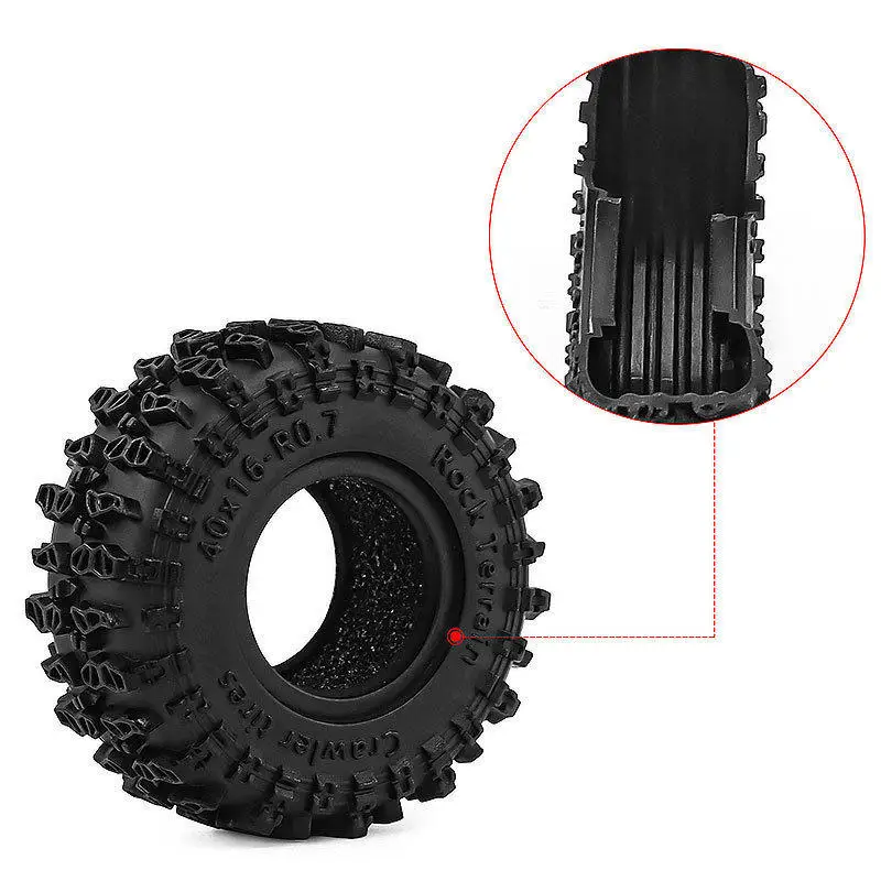 1/30 AXIAL SCX30 0.7-inch tires Ford Bronco, Jeep Wrangler K10 Ascent-32, model number D415.