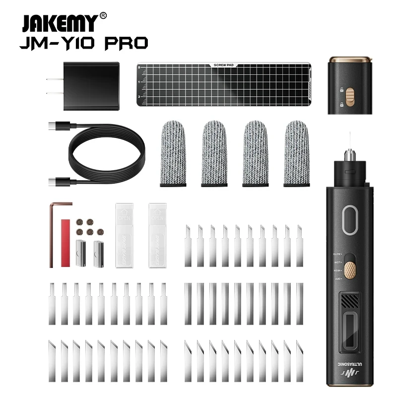 JAKEMY JM-Y10 PRO 超音波カッターナイフ 35W 40kHz
