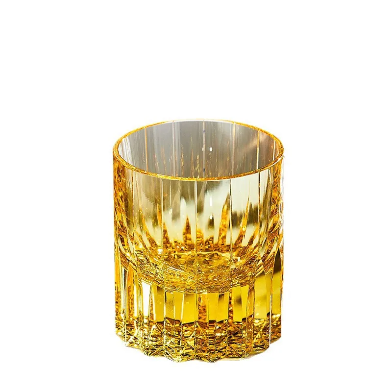 

High-end K9 crystal star cup light luxury high-value whisky glass creative home