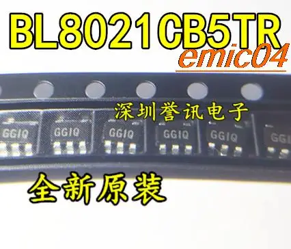 

10 шт., Оригинальные запасные части BL8021CB5TR GG GG1A SOT23-5