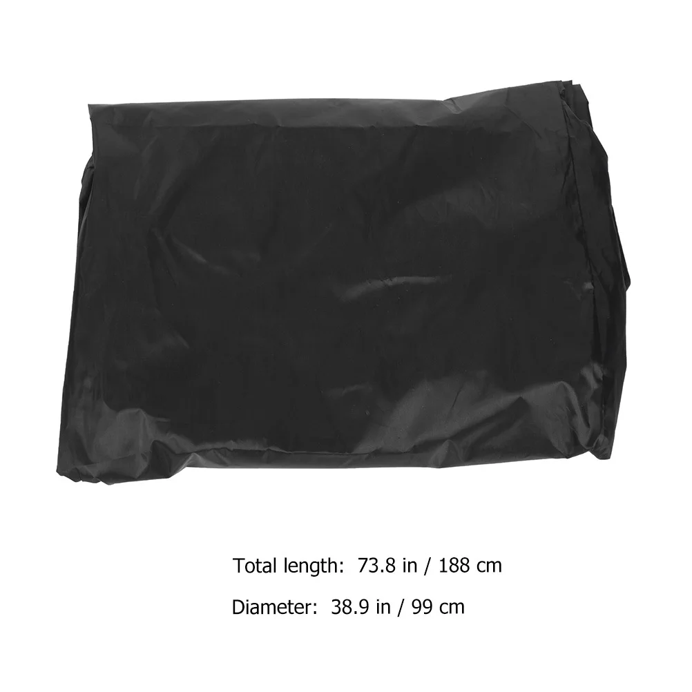 Durable Lawn Tractor Cover with Double Waterproof Coating Silver Anti-Uv Protection Foldable Design Bottom Buckle for Rainproof
