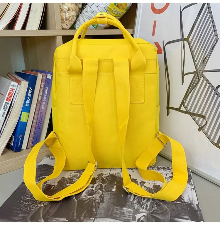 حقيبة ظهر للطلاب حقيبة كتف محمولة ومزدوجة للمدرسة للاستخدام اليومي أثناء السفر وتخزين قرطاسية الكتب #5