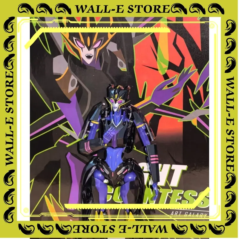 In Stock 3rd Party Transformation Robot Toy Night Countess Tfp Blackarachnia Voyager Scale Action Figures Collection Toy Gifts