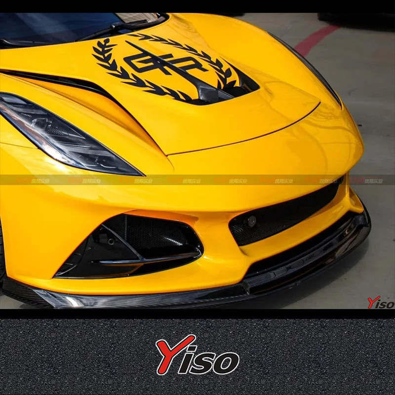 

Подходит для нового Tesla emira Модифицированный небольшой комплект кузова, передняя губа вихлопа, переднего подбородка и переднего спойлера.