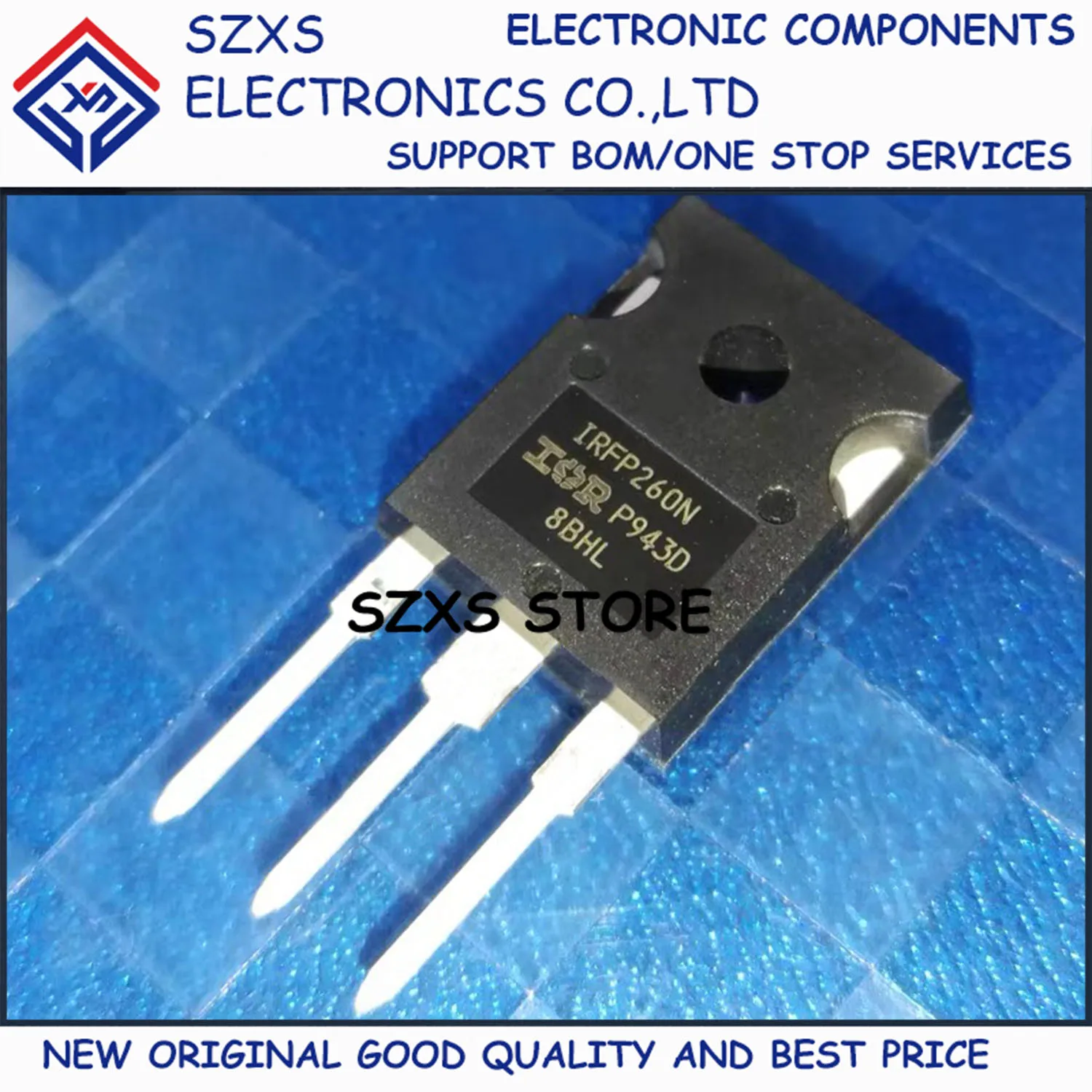 

New Original 10Pcs IRFP260N TO-247 50A 200V Field Effect Transistor In Stock Electronic Components Good Quality