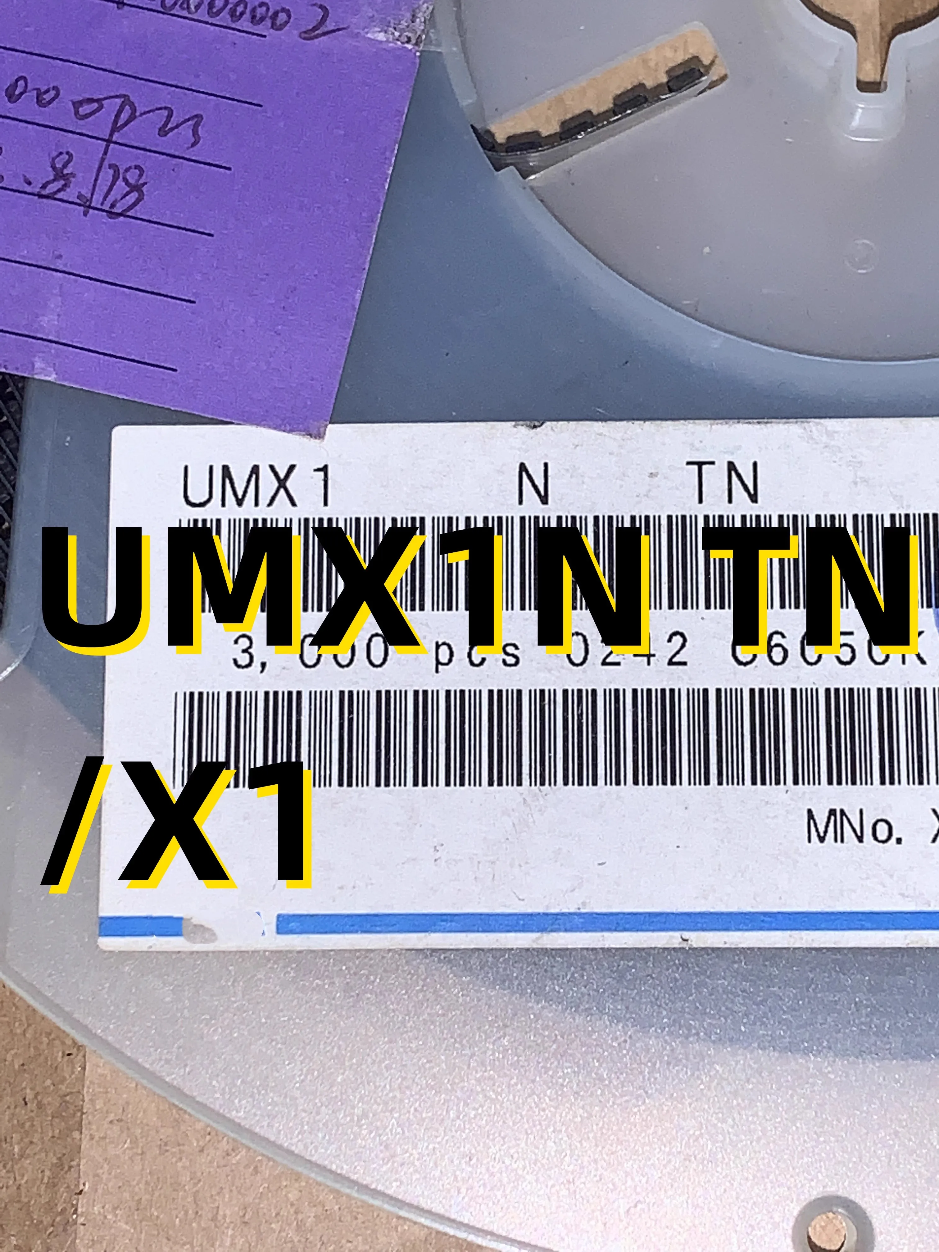 

100pcs UMX1N TN 02+ SOT363