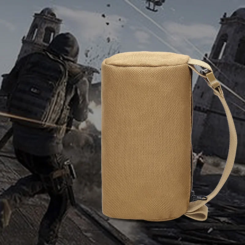 Bolsa de francotirador frontal y trasera, soporte de objetivo, bolsa de arena sin relleno, tachuelas para exteriores, bolsa de descanso para