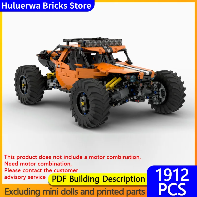 

Speed Racing Car Model MOC Building Bricks 4WD Off-Road Vehicles Modular Technology Gifts Holiday Assemble Children Toys Suit