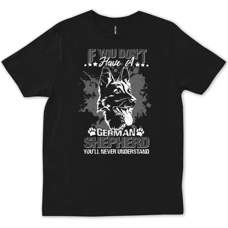 

Забавная меховая футболка с немецкой овчаркой и спаніелем для владельца мамы и папы