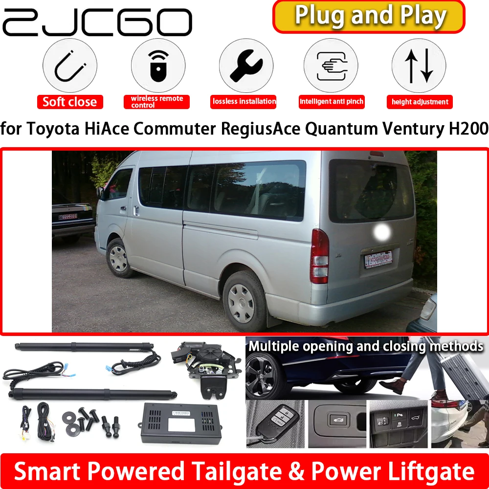 for Toyota HiAce Commuter RegiusAce Quantum Ventury H200 Automatic Electric Powered Tailgate Power Liftgate Tail Gate Lift Kit