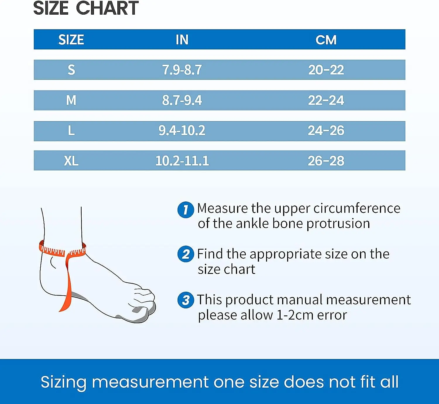 Attelle de cheville 1 pièce, Support de cheville à Compression respirant et réglable, pour hommes et femmes avec entorse des chevilles, enveloppement de cheville