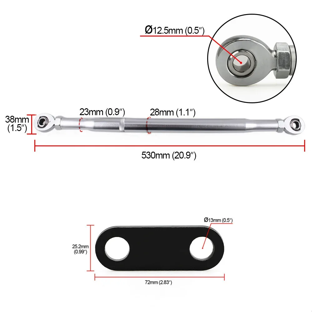 Car Front Traction Tie Bar Control Suspension Arm Lower Aluminum Auto Accessories For Honda Civic EF CRX 1988-1991