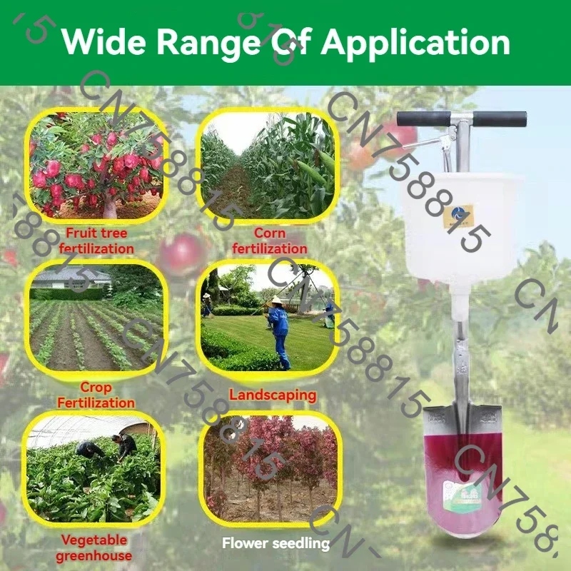Multifunctional Orchard Fertilizer Shovel Fertilizer Manual Agricultural Tools, Orchard Fertilizer Plough