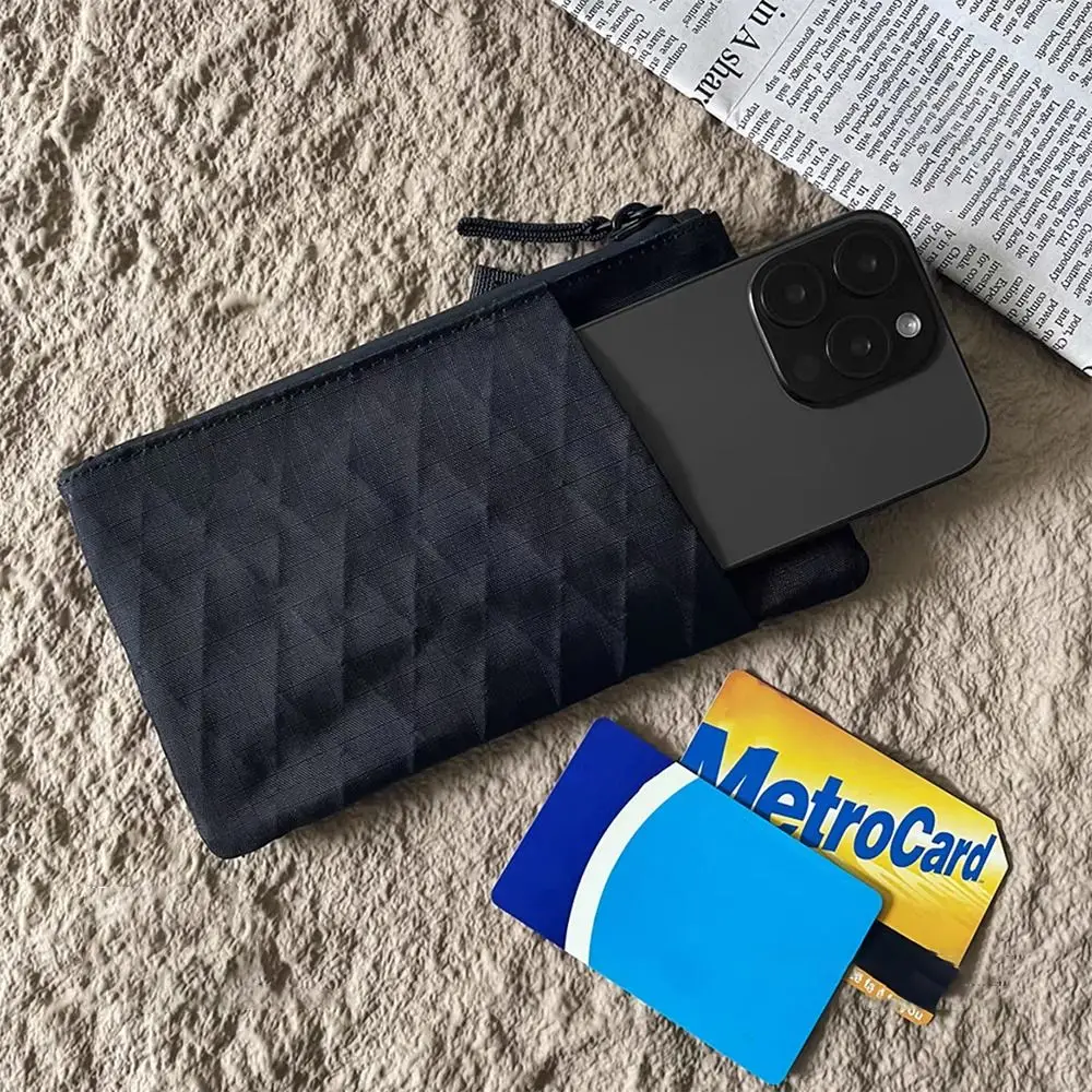

Мужской функциональный кошелек Carrier Weatherproof с защитой от RFID, внешними отделениями для карт и ремешком на запястье, для путешествий и повседневного использования (EDC)